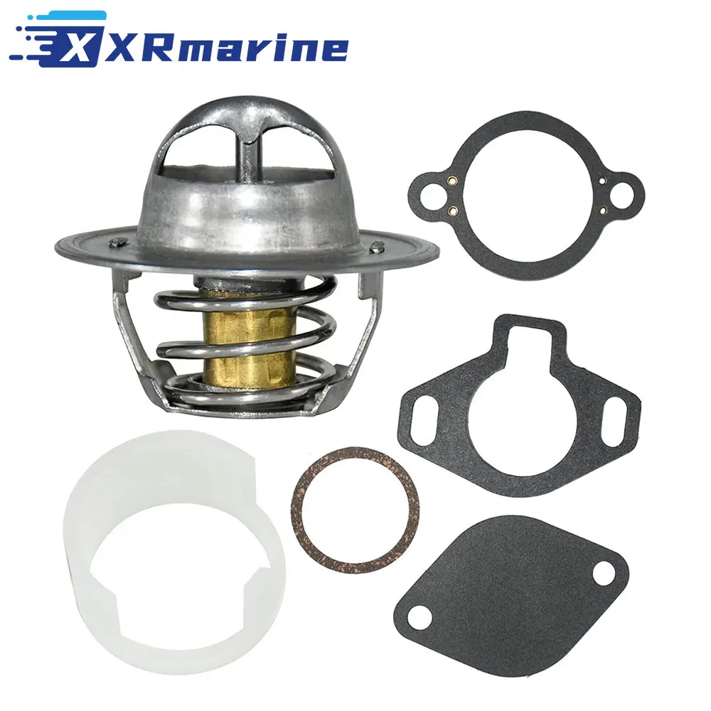 807252 Kit Termostato Q5 160 °   con funda de plástico para MerCruiser V6 V8 4.3L 5L 5.7L 7.4L 8.2L 807252 T8 T8 807252 T5 18-3647 807252 T2
