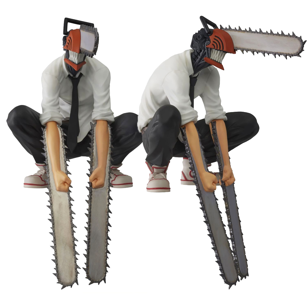 อะนิเมะรูป 14 ซม.Chainsaw Man Power/Denji Action Figure PVC ก๋วยเตี๋ยว Figurine ผู้ใหญ่คอลเลกชันรุ่นของเล่น