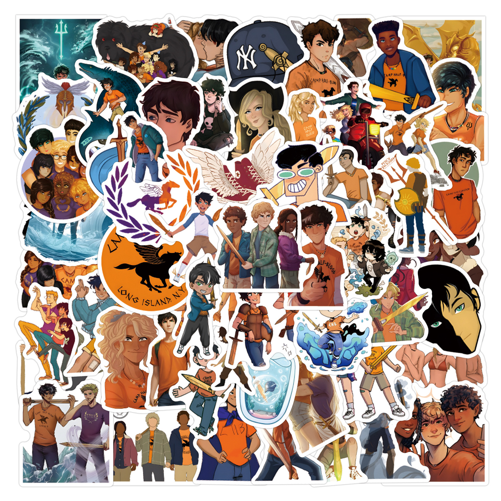 10/30/60/120PCS adesivi napoleone Jackson TV Cartoon Sticker divertente Graffiti bagaglio fai da te Laptop Phone chitarra decalcomanie per bici giocattoli per bambini