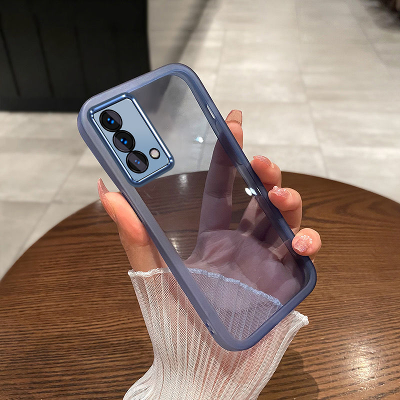 For Realme GT Master Case Realme GT Master Edition Phone Case RMX3363 RMX3360 Cover Shookproof Plating Silicone back cover