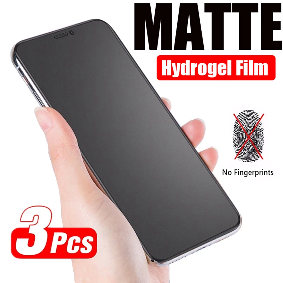 3 шт. матовая гидрогелевая пленка для Samsung Galaxy S22 S23 Ultra S21 Plus Защитная пленка для экрана Note 20 Ultra 10 5G S10 S9 S8 S10E S20 S 22