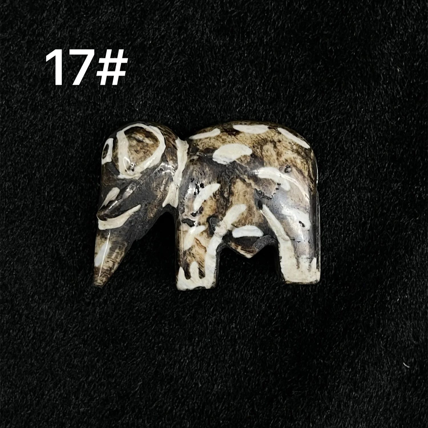 1 sztuk/partia naturalny Buntik Dzi dziedzictwo kulturalne zmiana drewna materiał kamienny słonie zwierzęce 40*29mm egzotyczne koraliki w stylu etnicznym