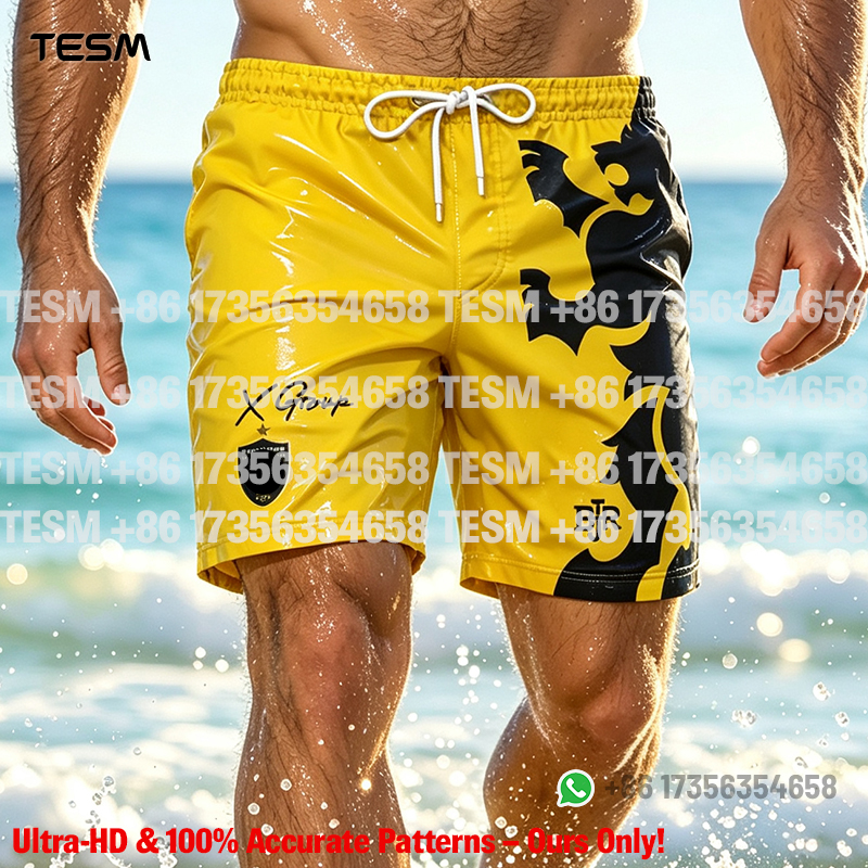 Herren-Strandshorts mit Löwenmuster, Freizeitshorts für Fans, Sommerurlaub, Strandaktivitäten, Laufsport