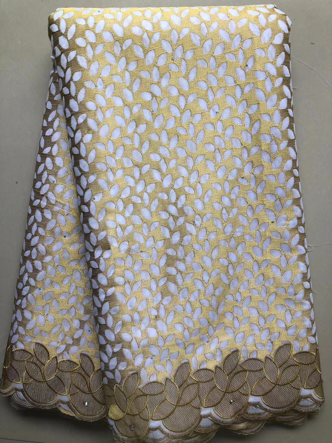 NigWin-Tissu en dentelle suisse pour femmes, dentelle de Dubaï, tissu africain avec charbon, couture de robes de fête de Noël, haute qualité, 2024