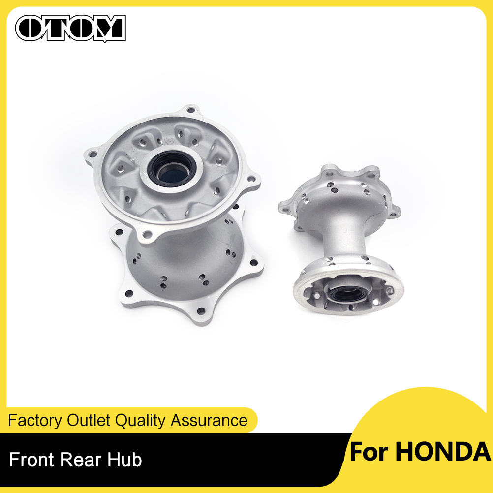 OTOM Die-Casting อลูมิเนียมล้อรถจักรยานยนต์36/32หลุมด้านหน้าและด้านหลังล้อฮับสำหรับ HONDA CRF250R CRF250X CRF450R dirt Bike
