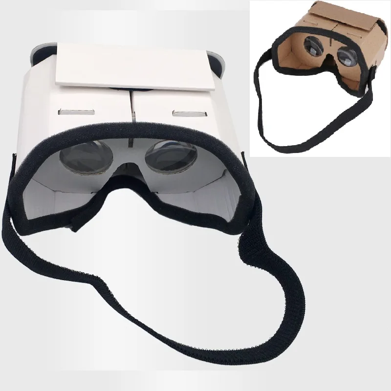 Light Castle Google Cardboard Style Virtual Reality VR Óculos para 3.5 - 6.0 polegadas Smartphone Glass para Iphone para Samsung