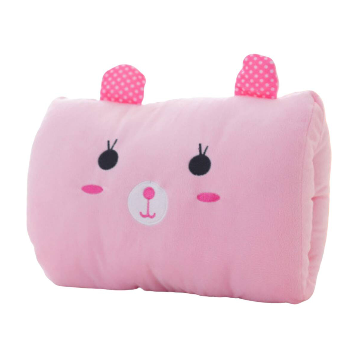 Rosa Bär Kinder Plüschkissen Handwärmer Handschuhe Erwachsene Cartoon Nickerchen Kissen Kissen Kreative Handwärmer Plüsch Geschenk
