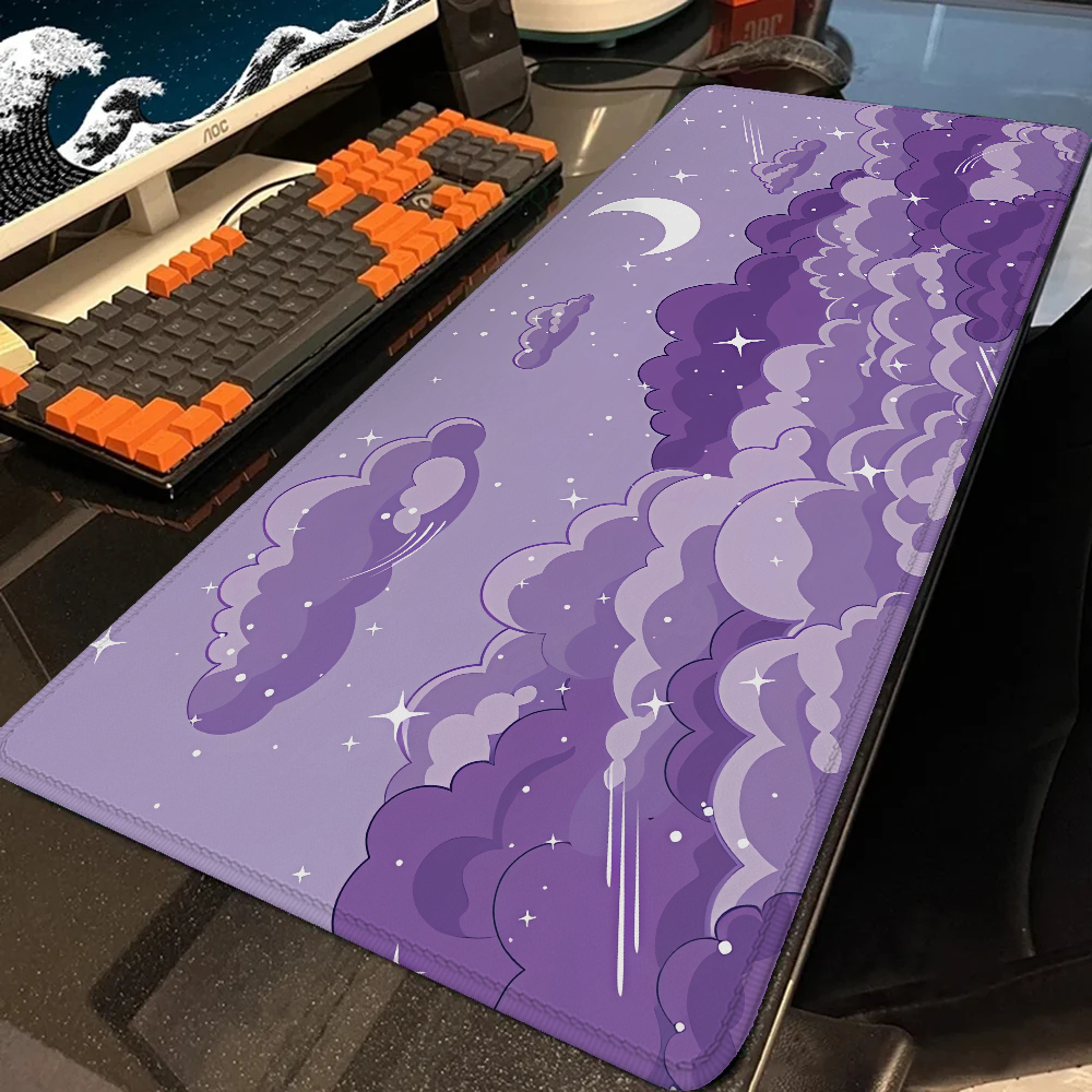 Skyscape Setup Gaming Accessoires Grote Muismat Gamer Muismat Anime Ondersteuning Laptop Desktops Kantooraccessoire Bureaumat Kast