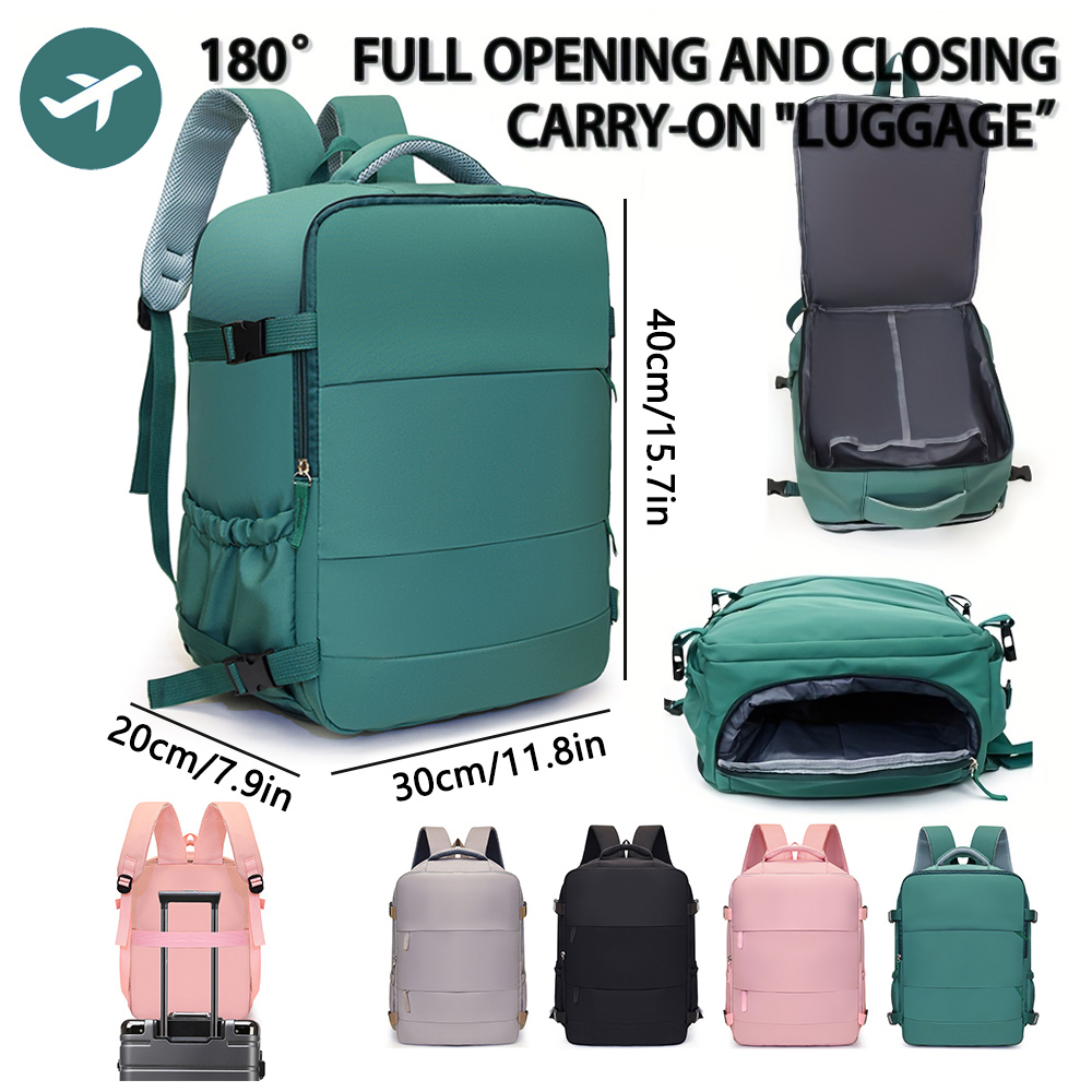 Mochila de viagem de embarque 40X30X20Cm, compatível com mochilas Ryanair, Easyjet e Wizardair Budget (produtos selecionados)