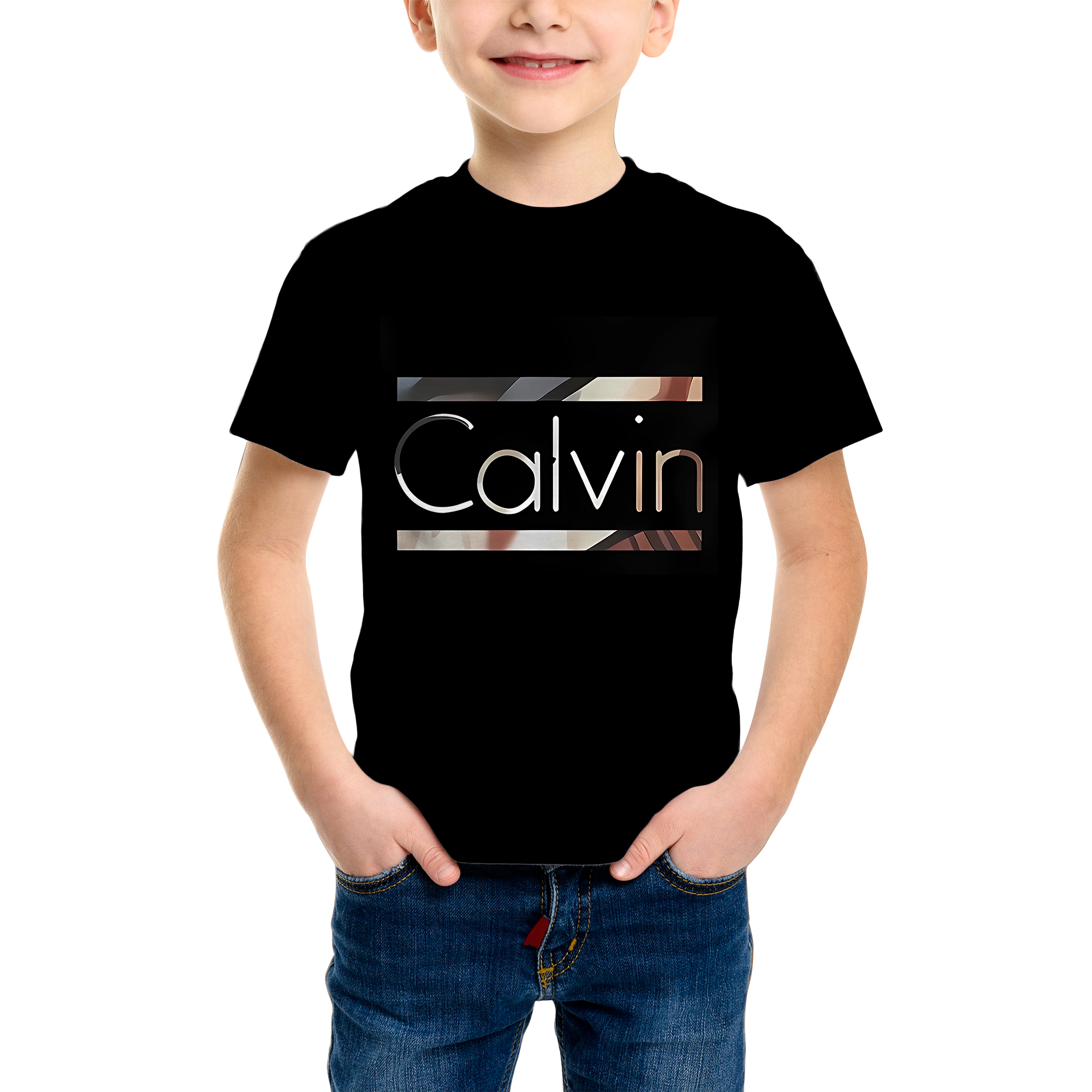 T-Shirt con Stampa 3D alla Moda, Nuova Maglietta Estiva per Ragazzi con Elementi Personalizzati, Top Divertenti per Bambini