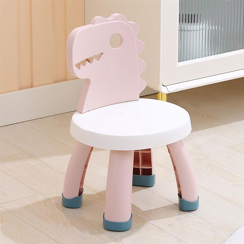 Cartoon Dinosaur Back Chair Building Blocks Chair Lovely Puzzle Pieces Sgabello per bambini a casa per bambini della scuola materna