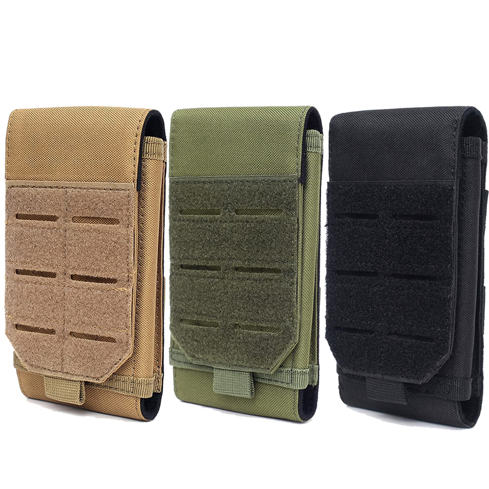 Molle tático saco de transporte pequenos itens caça tiro acampamento ao ar livre edc saco pequeno saco da cintura saco do telefone móvel