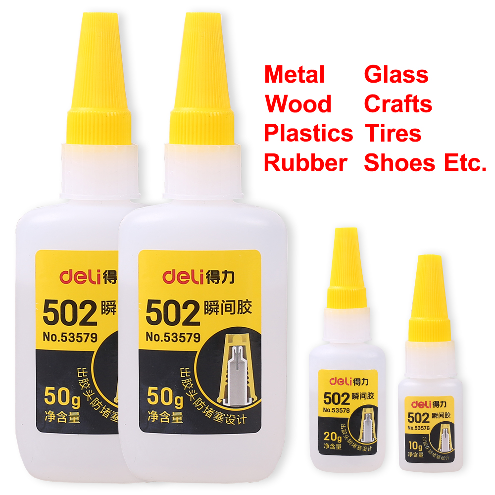 Professional Super กาว Extra Strong 502 Fast Instant กาว Cyanoacrylate ฮาร์ดแวร์โลหะรถยนต์ไม้ Craft Hobby วินาที Bond