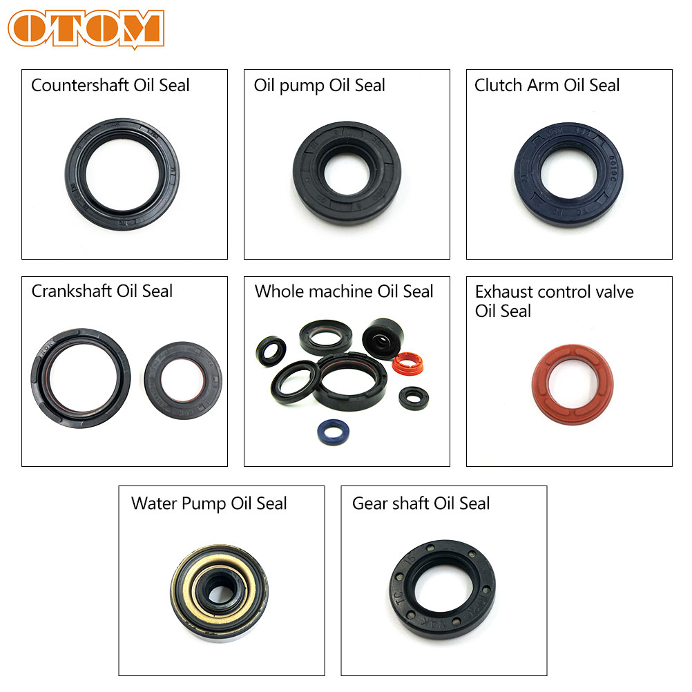OTOMซีลน้ำมันเครื่องยนต์รถจักรยานยนต์สำหรับDT125 TZM150 TZR125 DT230 TSE250ปั๊มน้ำแขนคลัทช์เพลาข้อเหวี่ยงชุดอะไหล่DT 250cc