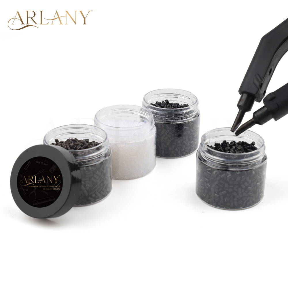 Arlany 40g cola de queratina grânulos pelotas extensão do cabelo grânulos fusão queratina cola grânulos fazendo peruca extensões de queratina