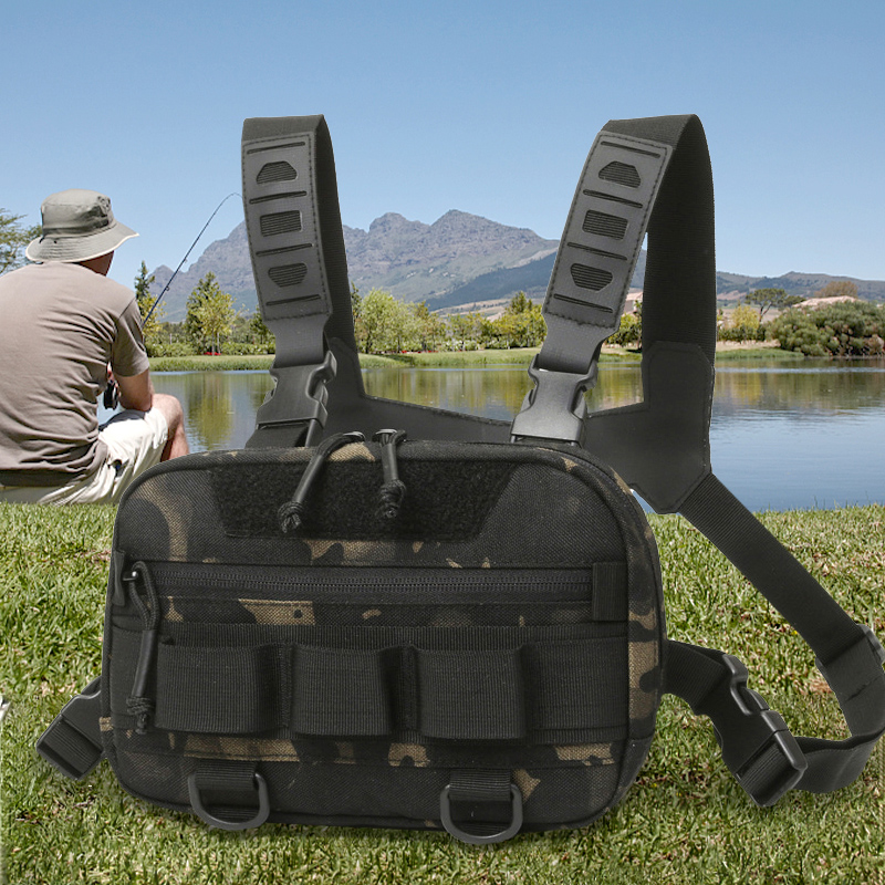 Borsa da pesca Borse tattiche da uomo Zaini da campeggio impermeabili per arrampicata Zaino da viaggio per esterni Zaino Fanny Pack Sacco da ciclismo