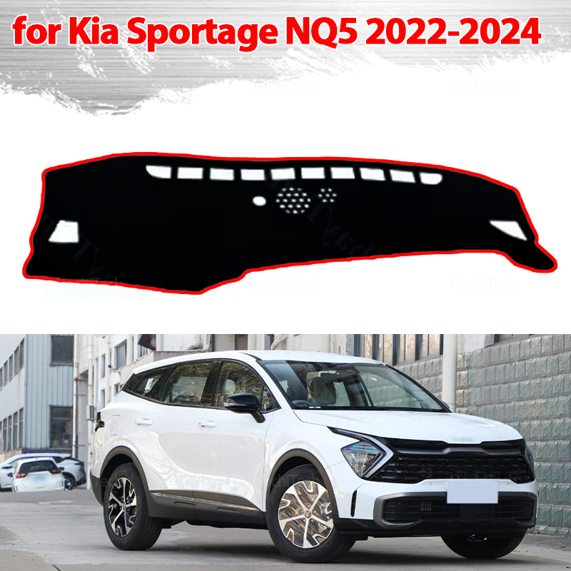 For Kia Sportage NQ5 2022 2023 2024 Dash Mat Sun Shade Anti-UV Carpets Car Accessories Car Dashboard Cover