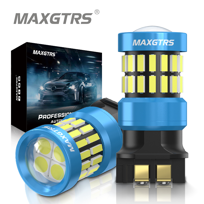 2x Bombillas LED PW24W Ámbar/Azul Hielo Sin Errores, Luces LED DRL de Señal de Giro PWY24W para BMW, Skoda Yeti, Octavia, VW MK7 Golf, CC, Audi