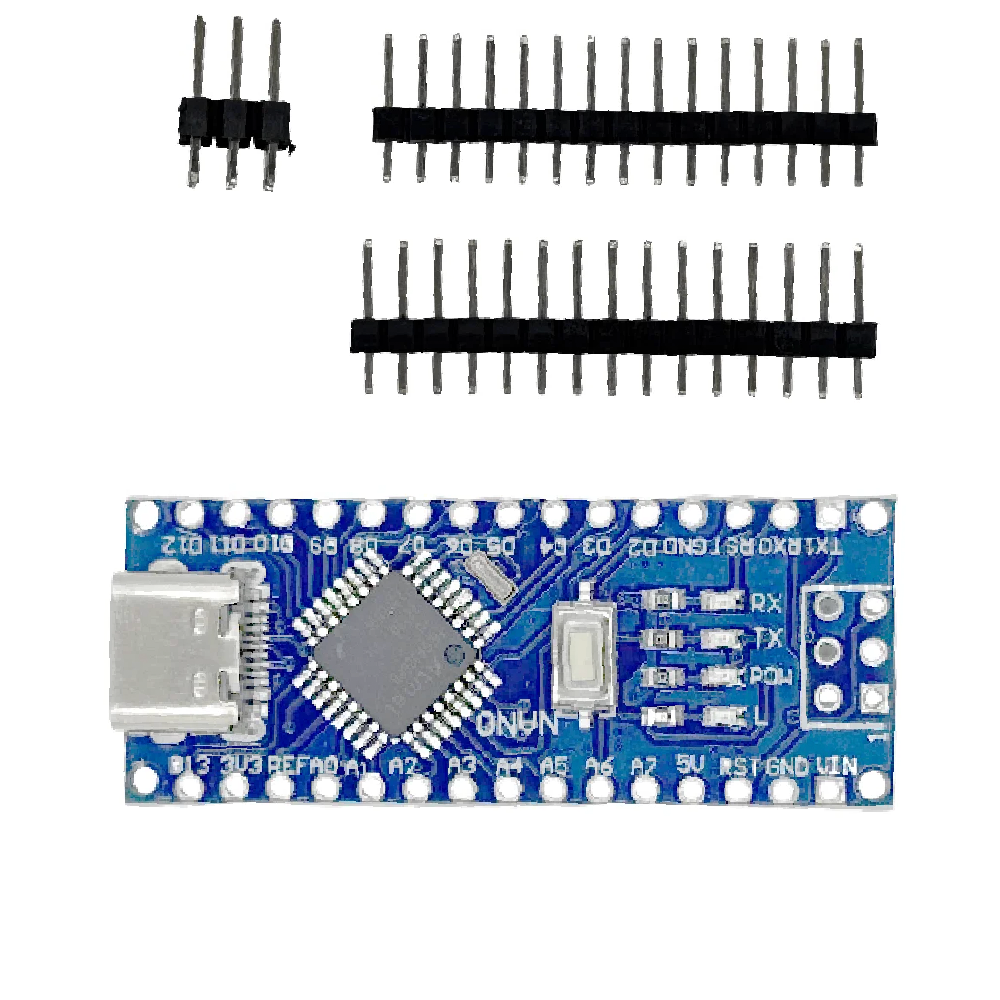 บอร์ดควบคุมขนาดเล็ก Type-C USB 3.0, 16MHz ATMEGA328PB พร้อม Bootloader, ใช้งานร่วมกับ Nano ได้