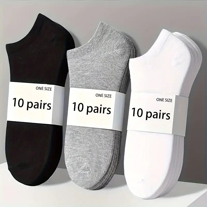 Chaussettes de rinçage unisexes, respirantes et légères, confortables, adaptées à tous, idéales pour le sport, 03/Wear, lot de 5/10