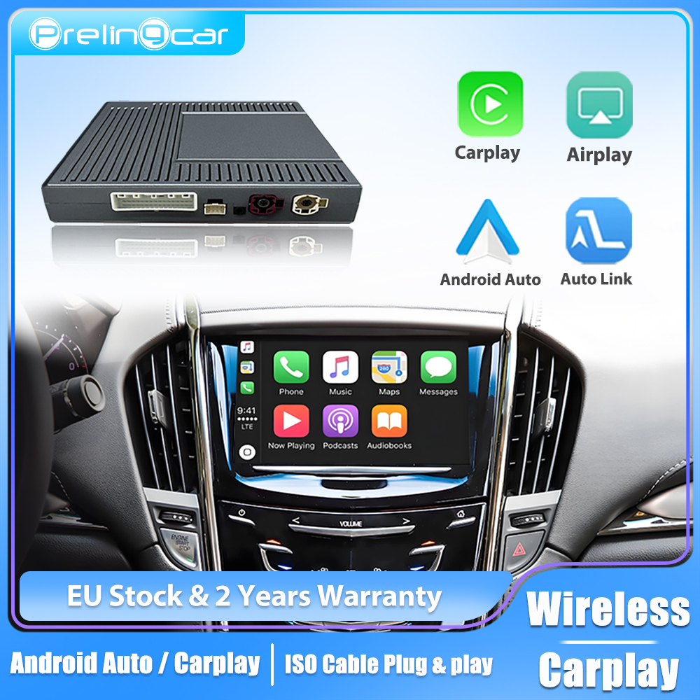 Draadloze Carplay Voor Cadillac Cts Srx ATS-L Xts 2009 10 11 12 17 18 Jaar Buick Airplay Android Mirror Link Carplay Functie