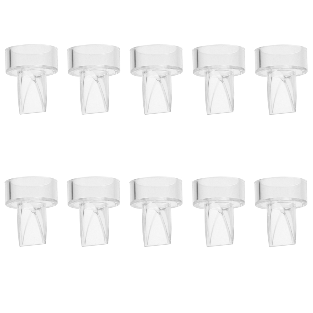 Accesorios para extractor de leche de 10 piezas, piezas manuales, válvulas de reflujo de silicona, antireflujo, Gel de sílice para mujer