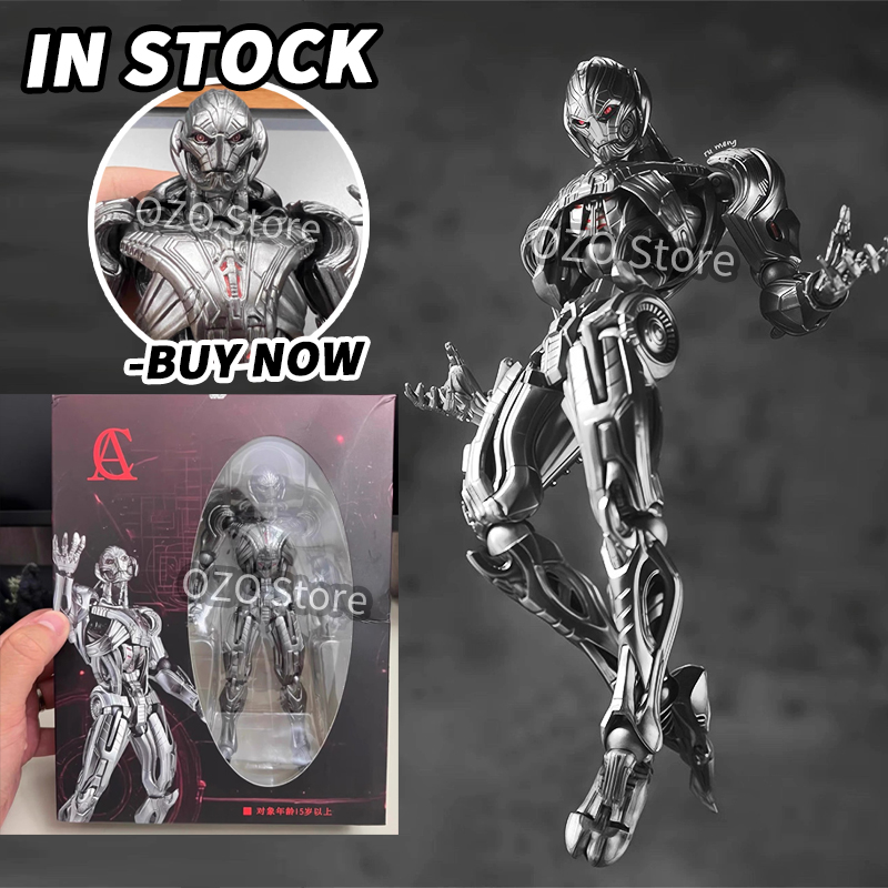 ในสต็อกโรงงาน AC 16 ซม.Ultron Action Figures Ko PVC รุ่น Kaiyodo Amazing Yamaguchi Avengers คอลเลกชันของเล่นเด็กของขวัญ