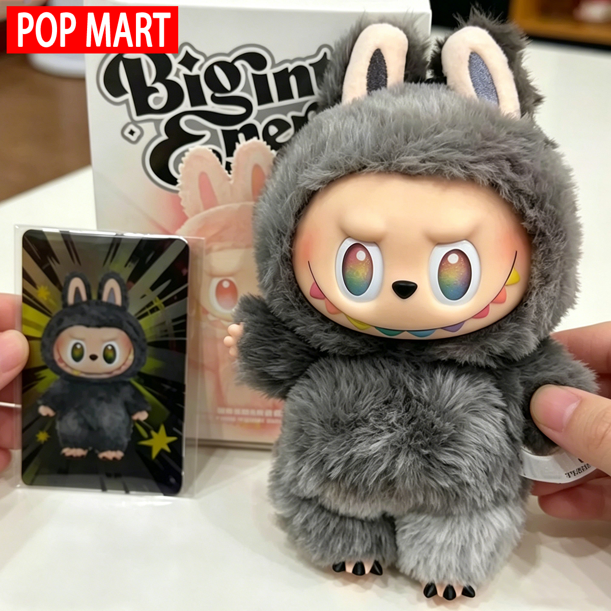 [Niemals schnell versenden] Labubu-Puppe – Weihnachtsgeschenk – 100 % Original, es ist das perfekte Geschenk für Kinder, Familie und Freunde.