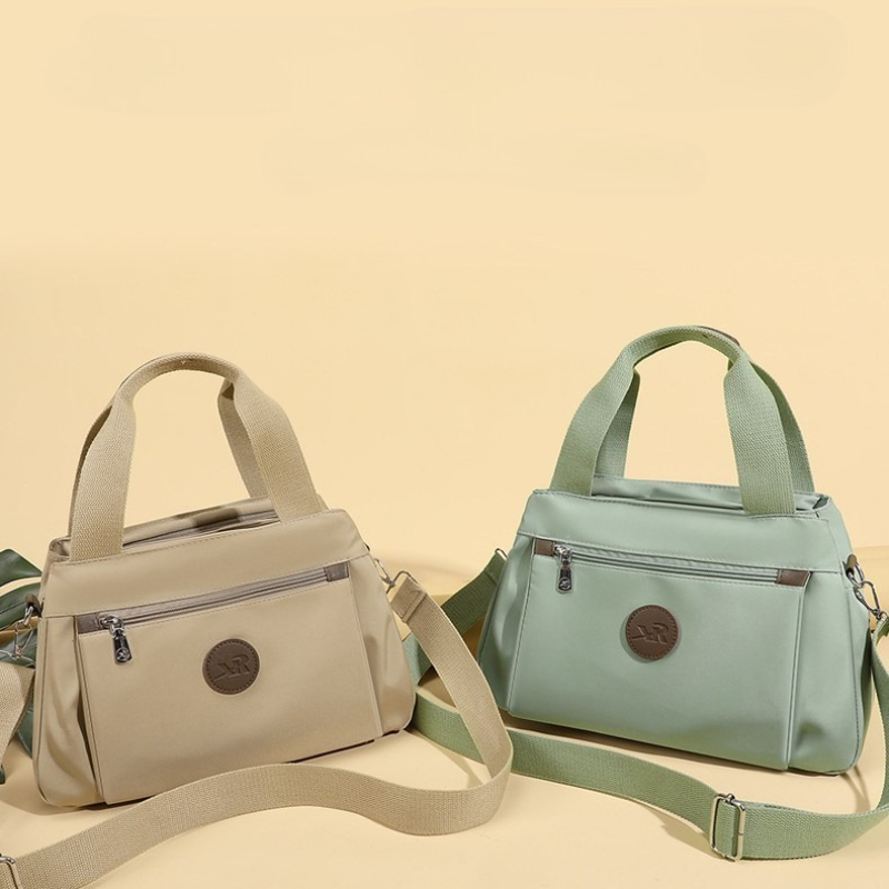 Nieuwe canvas tas voor dames, crossbody, multifunctioneel, handtas, schoudertas, shopper, canvas, grote capaciteit, schoudertas