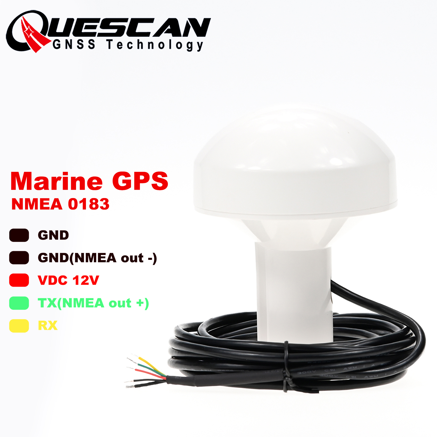 GPS marino 12V compatibile con ricevitore antenna GPS Garmin GPSMAP NMEA0183 per Raymarine Lowrance NMEA 0183 4800 baud