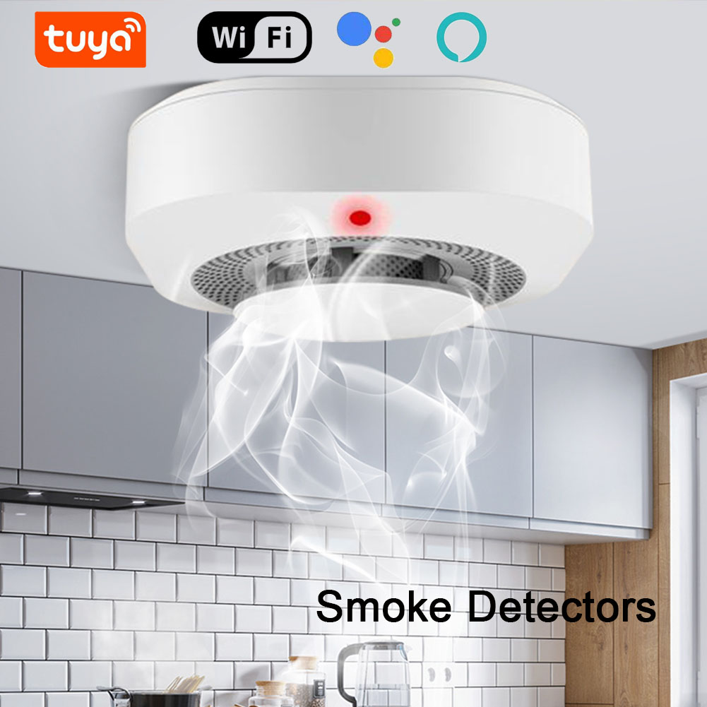 TAIBOAN Wi-Fi детектор дыма Smart APP управление беспроводной датчик пожарной сигнализации дыма домашняя безопасность для TUYA Smart Life