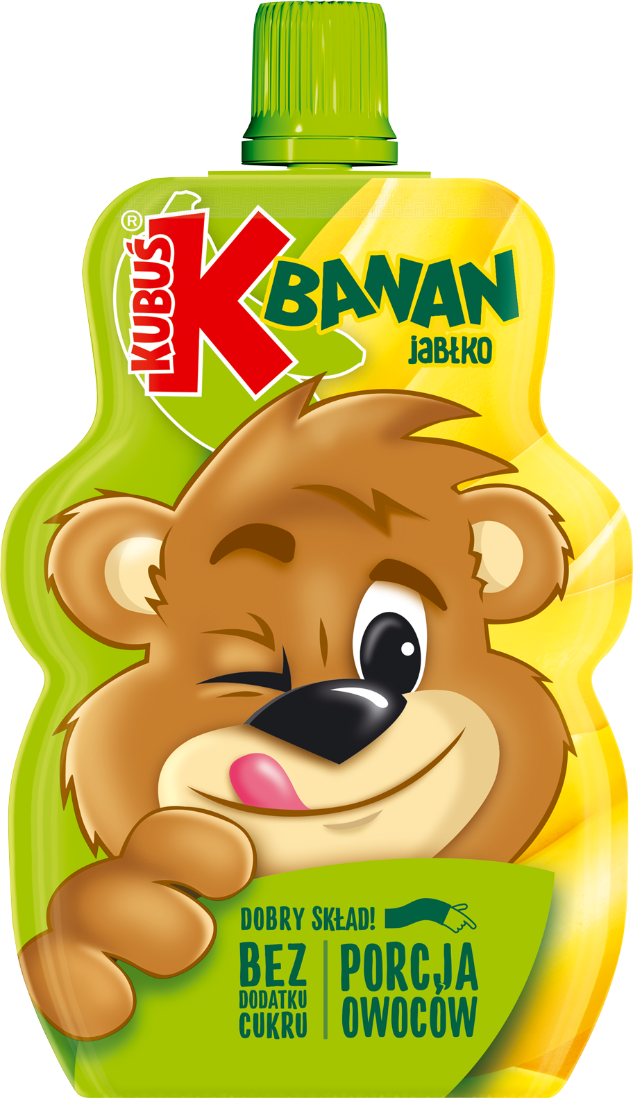 Mus Owocowy Kubuś Banan-Jabłko 100g