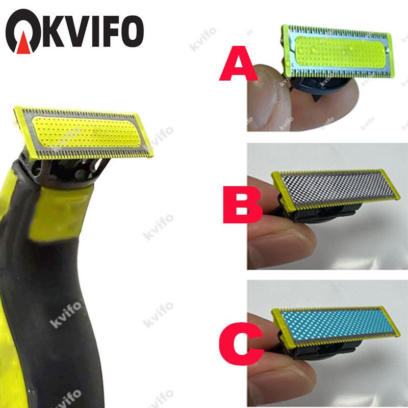 Afeitadora modelo A/B/C, cuchilla de repuesto para una hoja y Oneblade QP2520 QP2630 QP2515 QP2510 QP651, recortadora de barba eléctrica híbrida facial
