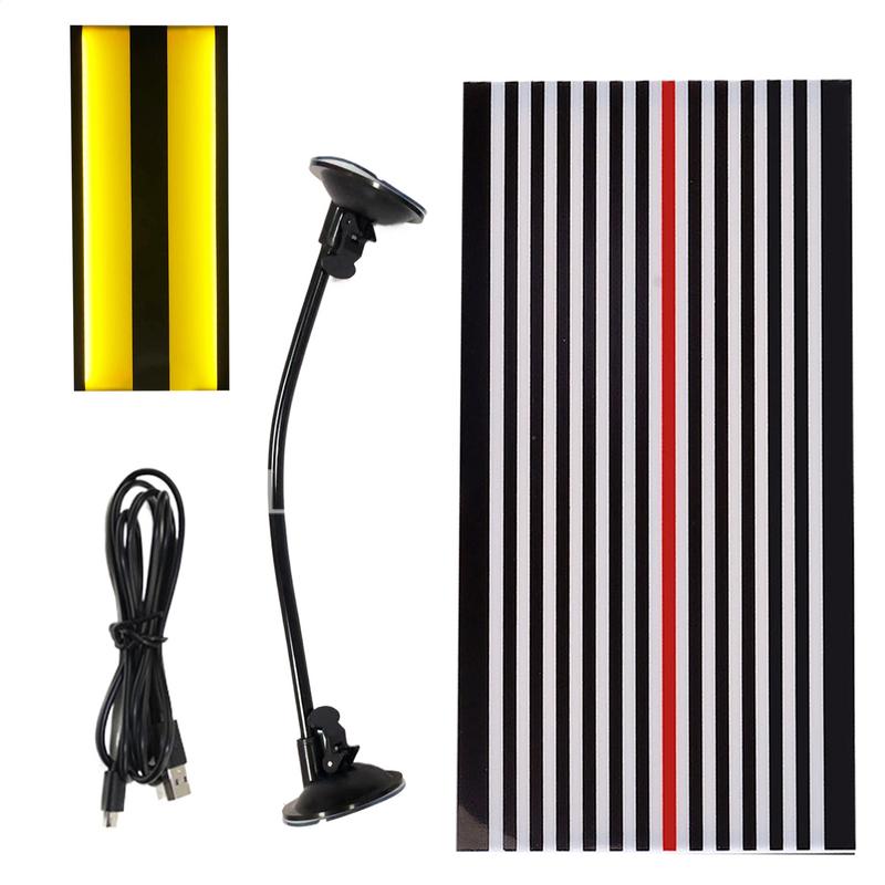 Tablero de luz de reparación de abolladuras, herramienta multiusos USB para quitar abolladuras, accesorios de reparación portátiles para automóviles y motocicletas