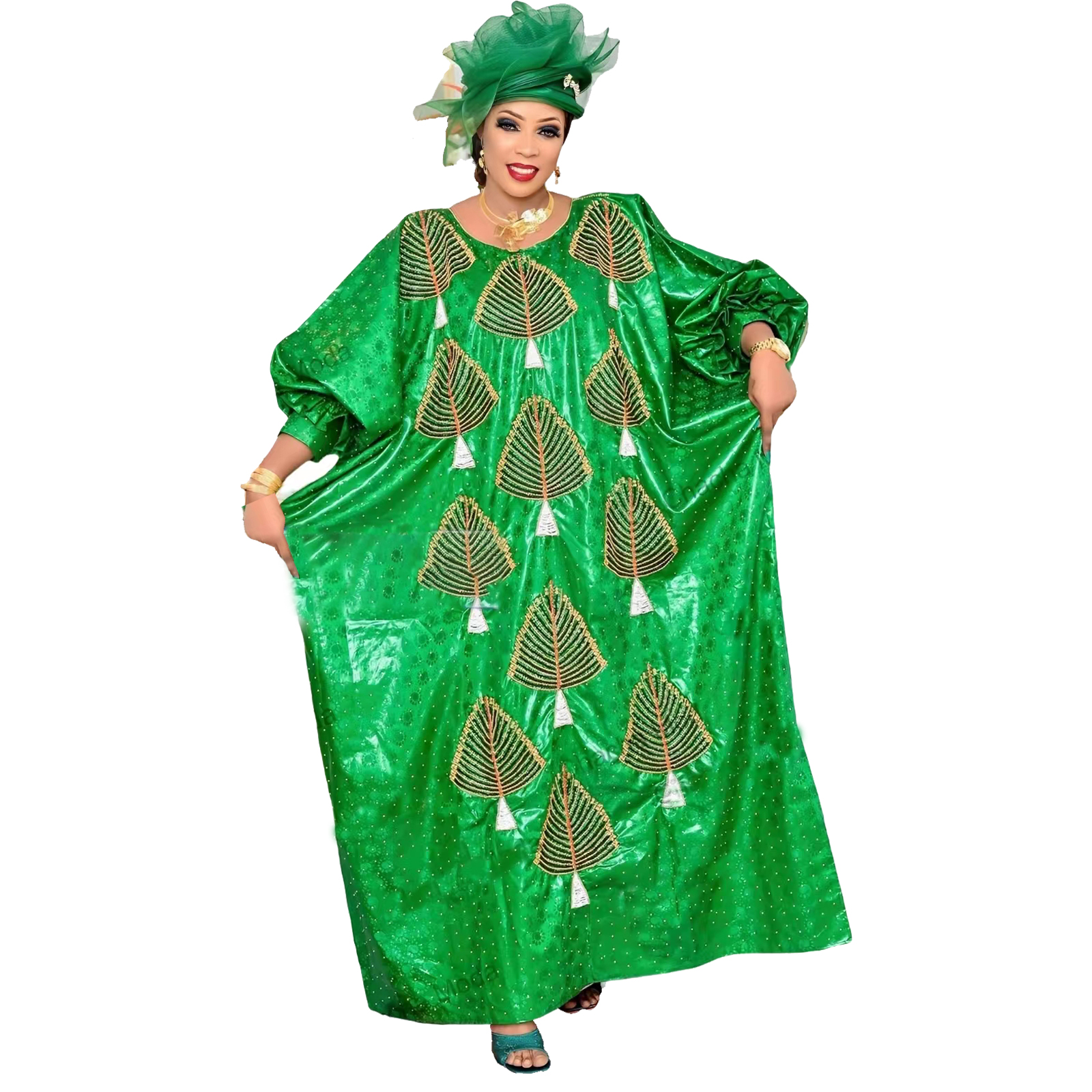 Vestido kaftan africano plus size, vestido completo bordado, camisola, festa, vestido casual