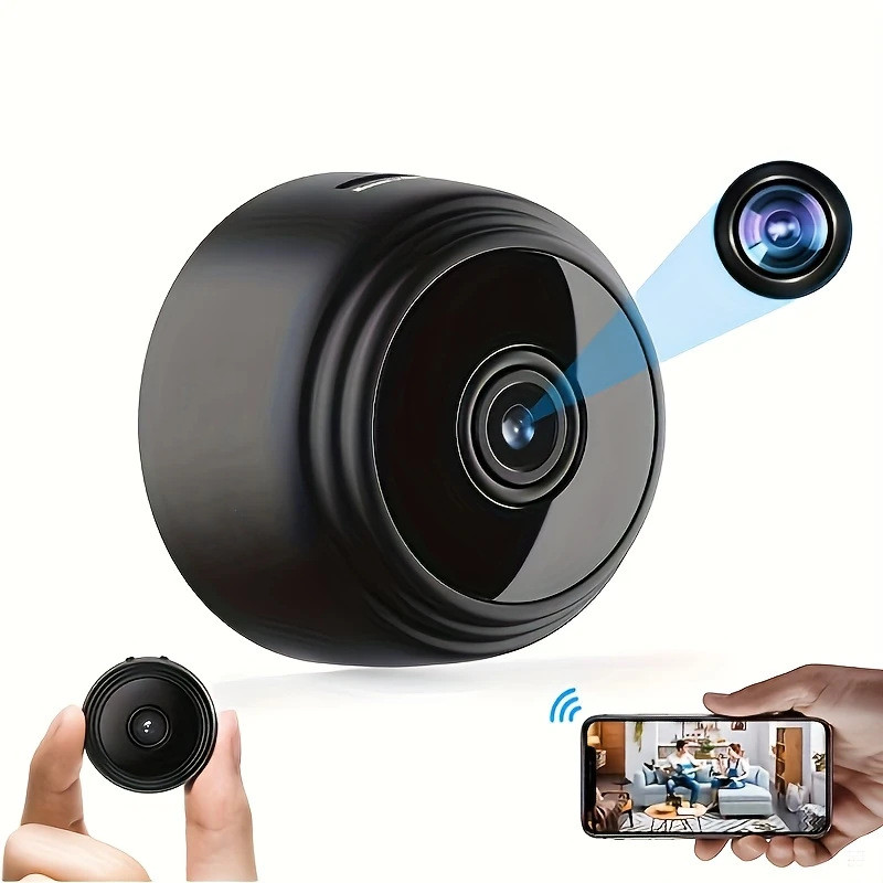 Mini cámara WiFi A9, grabadora de vídeo inalámbrica, cámara de protección de seguridad, cámara de monitoreo inteligente para el hogar para bebés y mascotas