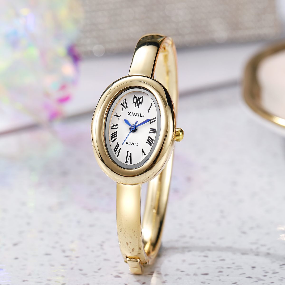 Luxe quartz horloge vrouw sport zilver staal waterdicht dameshorloges jurk dames meisje klok relogio feminino