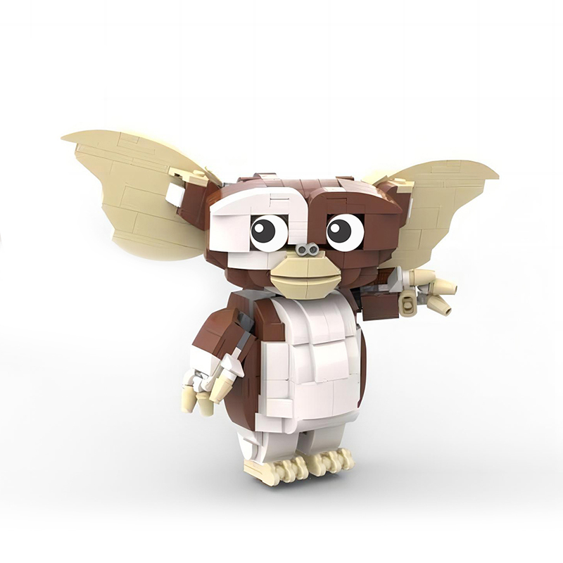 Personaje del juego Moc Gremlinsed Gizmoes figura de acción elfos bloques de construcción comedia película de terror Brickheadz regalo de Halloween juguete para niños
