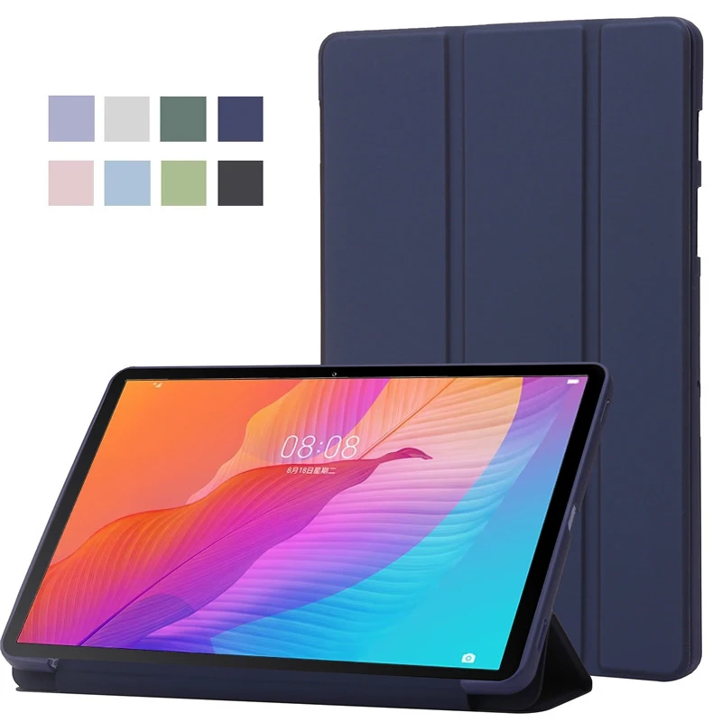 Funda de cuero con tapa para tableta, cubierta protectora a prueba de golpes para Huawei Matepad T10, T10s, T 10, Honor Pad X8