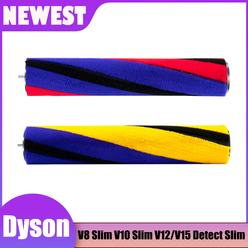Części zamienne do odkurzacza Dyson V12 Detect Slim V15 Detect Slim V8 Slim V10 Slim, miękka szczotka rolkowa, szczotka obrotowa