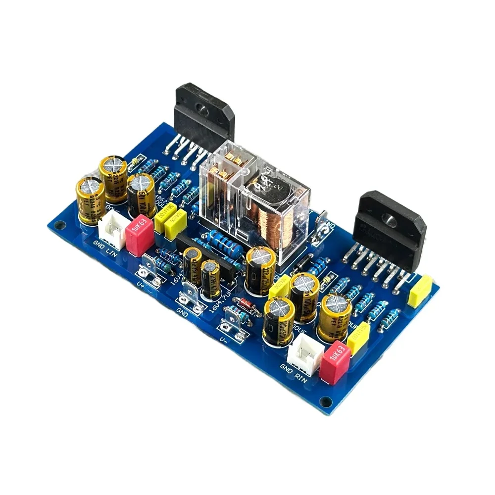 Carte amplificateur double canal LM3886TF, puissance Audio stéréo HiFi 68W + 68W avec Protection des haut-parleurs
