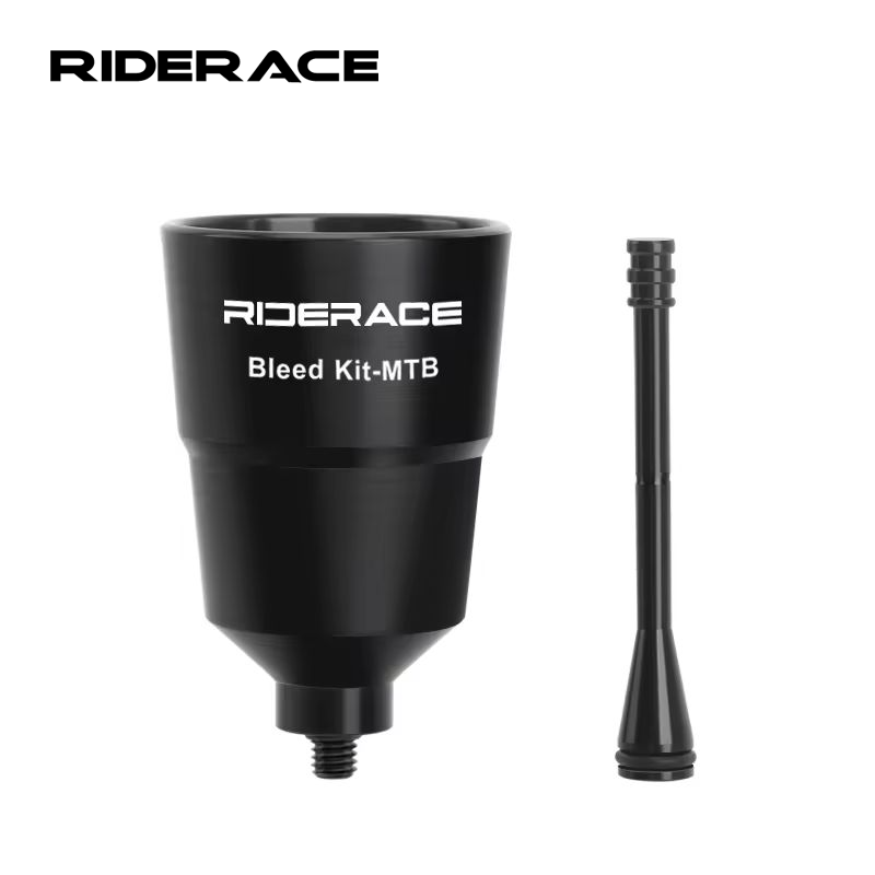 RIDERACE vtt VTT outils de réparation de purge de frein à disque hydraulique Kit de purge d'entonnoir d'huile de vélo pour adaptateur de cyclisme sur route Shimano