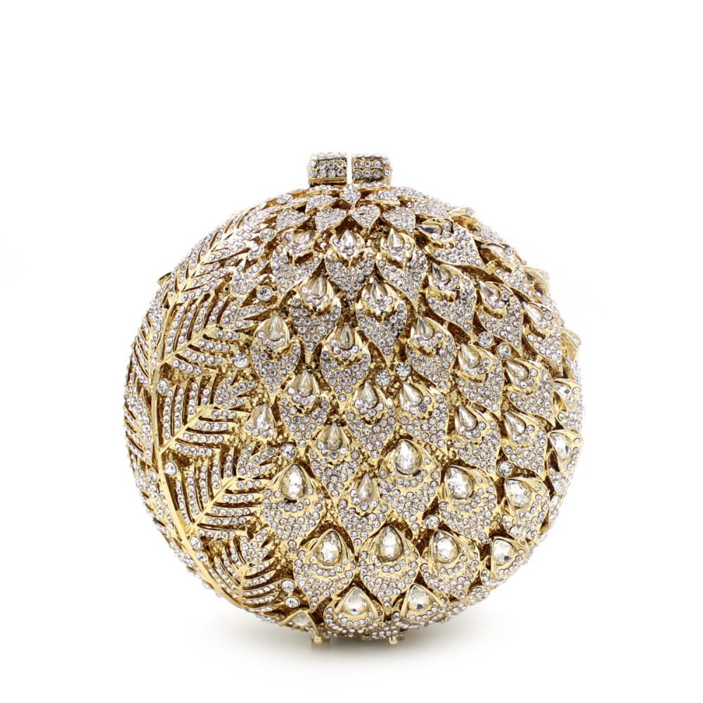 Nouvelle pochette de soirée en cristal pour femmes, portefeuille de luxe haut de gamme fait à la main, sacs à main en diamant pour dames