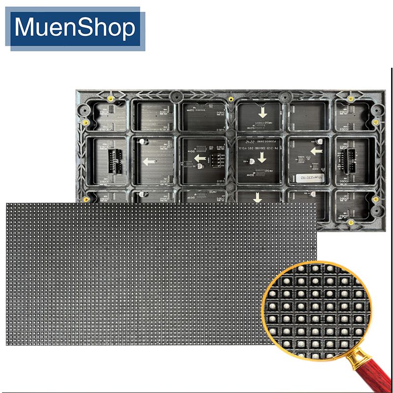 Gratis verzending P4 Indoor 320*160mm Full Color LED-paneel SMD2121 80x40 20S LED Display Module