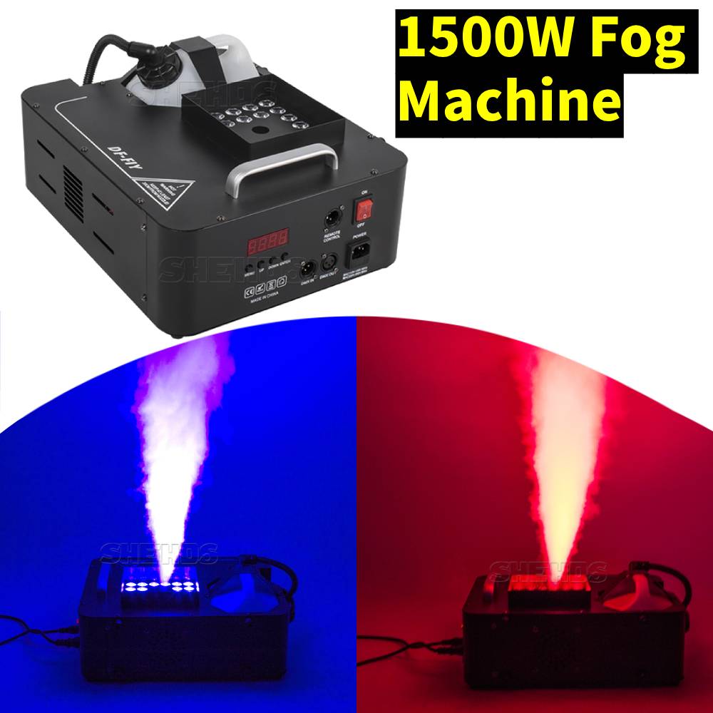SHEHDS Fernbedienung 24x9W RGB 3in1 Nebelmaschine DMX-Controller für DJ Club Patry KTV Konzert Jäten