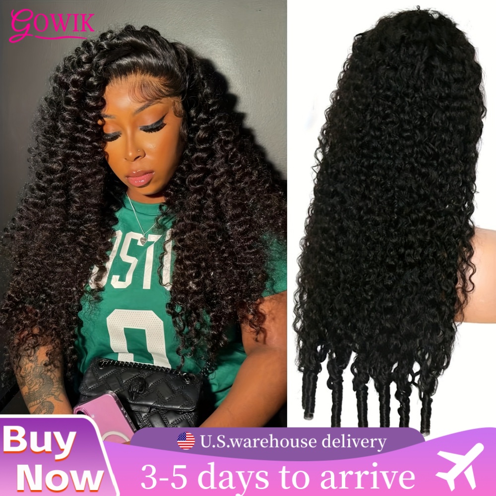 13x6 Lace Frontal Wig 250% Density Burmese Curly Wig Human Hair 13x4 HD Transparent Pre Plucked Burmese Virgin Human Hair Wigs