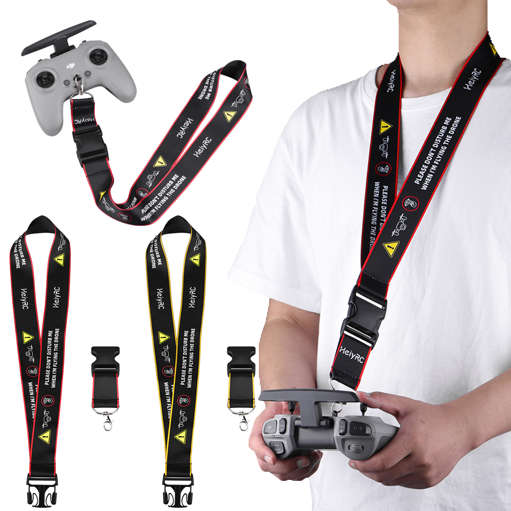 รีโมทคอนโทรลคอเชือกสำหรับ DJI FPV รีโมทคอนโทรล2 Phantom 3 /4 Series สายคล้องคอสายรัดแขวนเข็มขัด drone อุปกรณ์เสริม