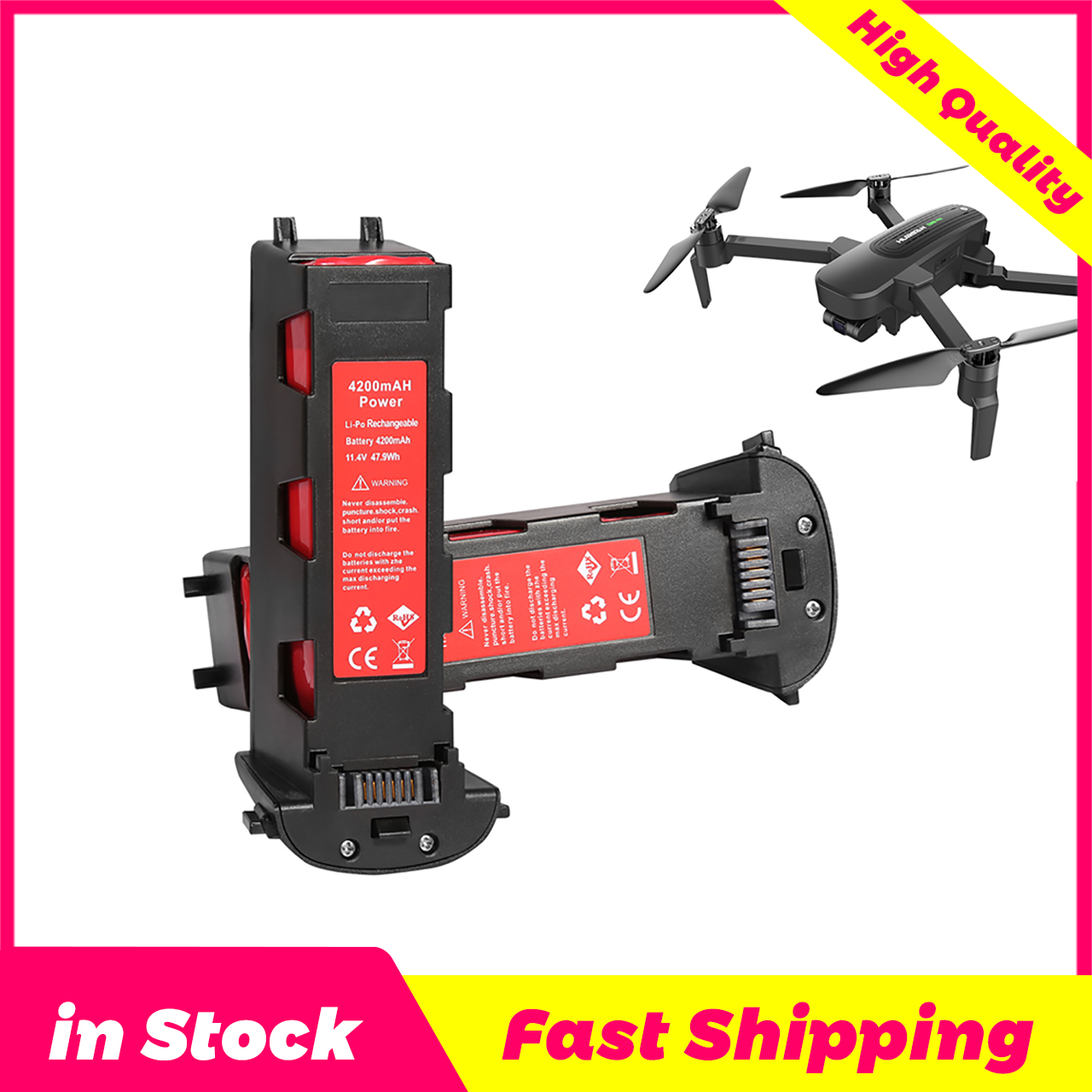 Batterie au Lithium 11.4v 4200mah avec Hubsan Zino H117s Gps Rc batterie Portable 4200mAh batterie au lithium