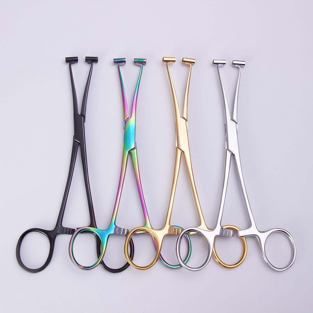 1 pieza de acero inoxidable nariz tabique Piercing abrazadera herramienta oreja labio ombligo nariz lengua fórceps alicates Piercing suministros