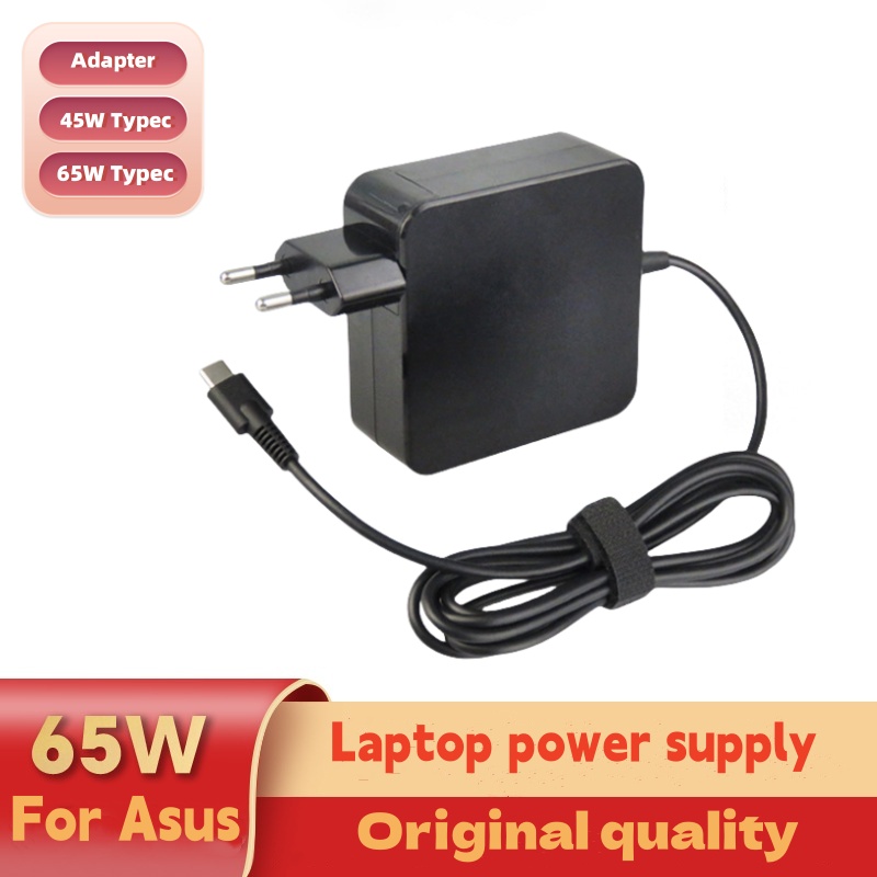 Ładowarka sieciowa 20V 3.25A 65W Typ C 45W USB C PD do telefonu, laptopa, adapter zasilania AC do MacBook, ASUS ZenBook, Lenovo, Dell, Xiaomi Air, HP, Sony